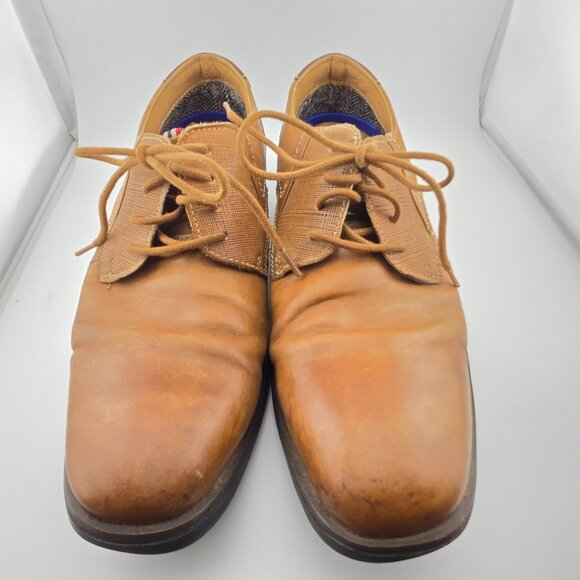 Steve Madden Other - Steve Madden Men’s Light Tan Dress Shoes P-Never | Size 8.5 | Pre-Owned Classic